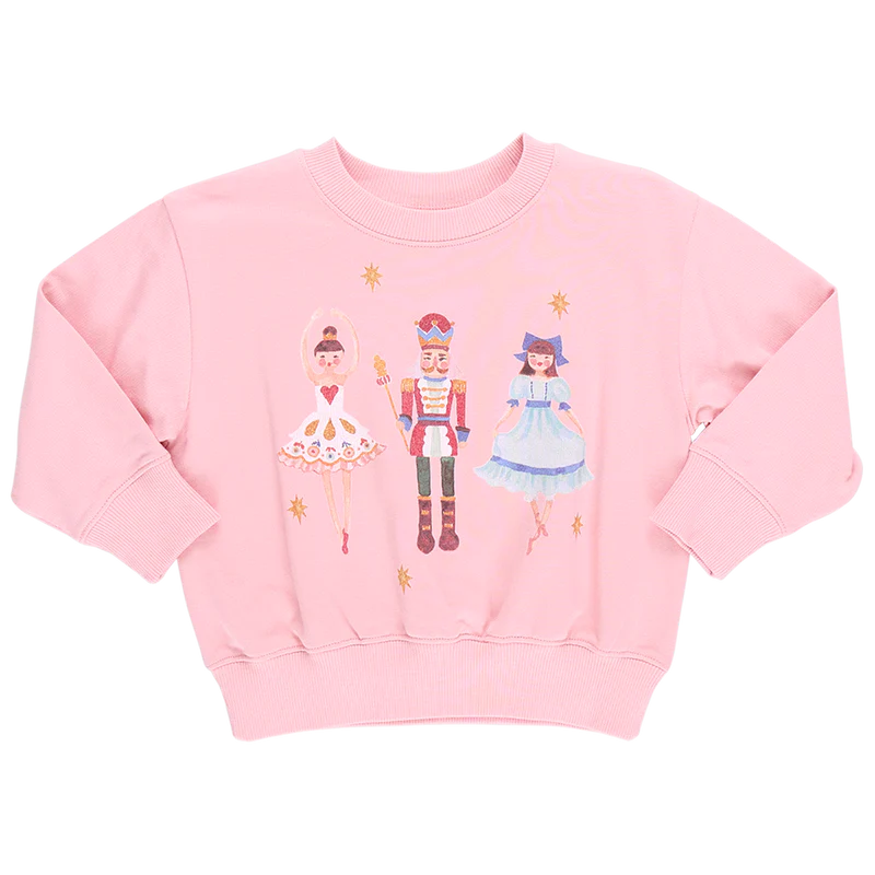 Girls Organic Pull Over | Nutcracker