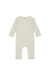 Baby Suit with Snaps | Cream