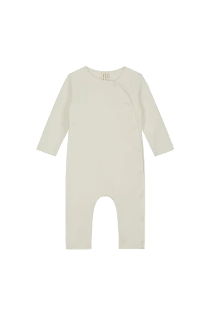Baby Suit with Snaps | Cream
