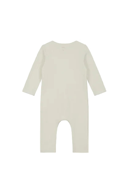 Baby Suit with Snaps | Cream