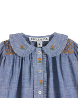 Blouse Smockee | Chambray