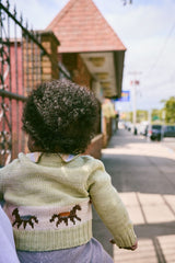 Baby Horse Trot Cardigan | Aventurine
