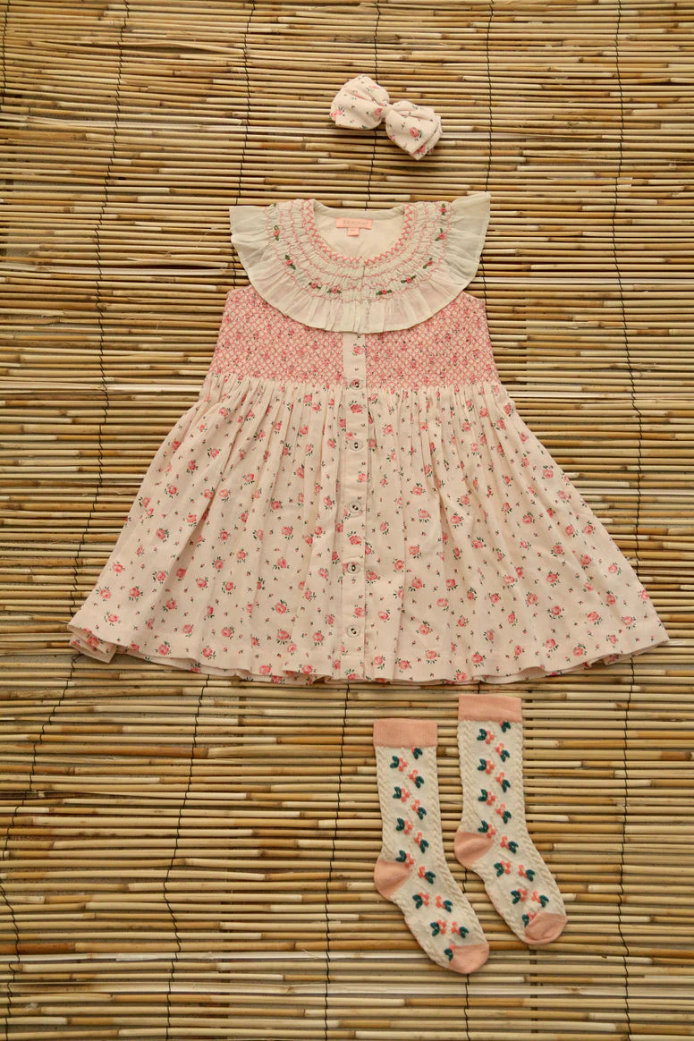 Bonjour Ibiza Dress Honey | Little French Heart