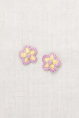 Medium Flower Clip Set | Vintage Yellow