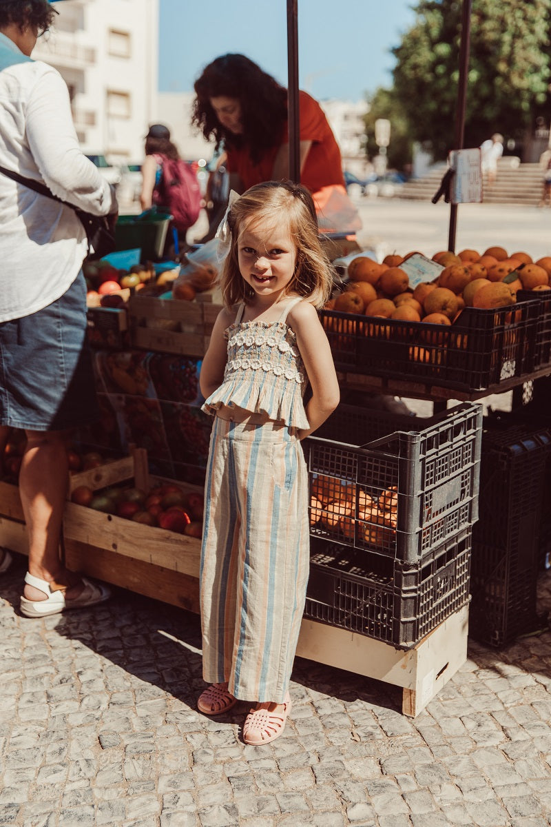 Camisole Florentina | Sand Riviera Stripes