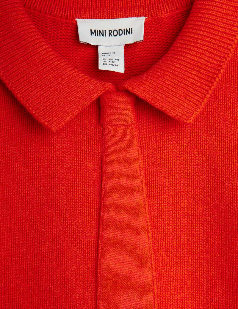 Knitted Tie Sweater