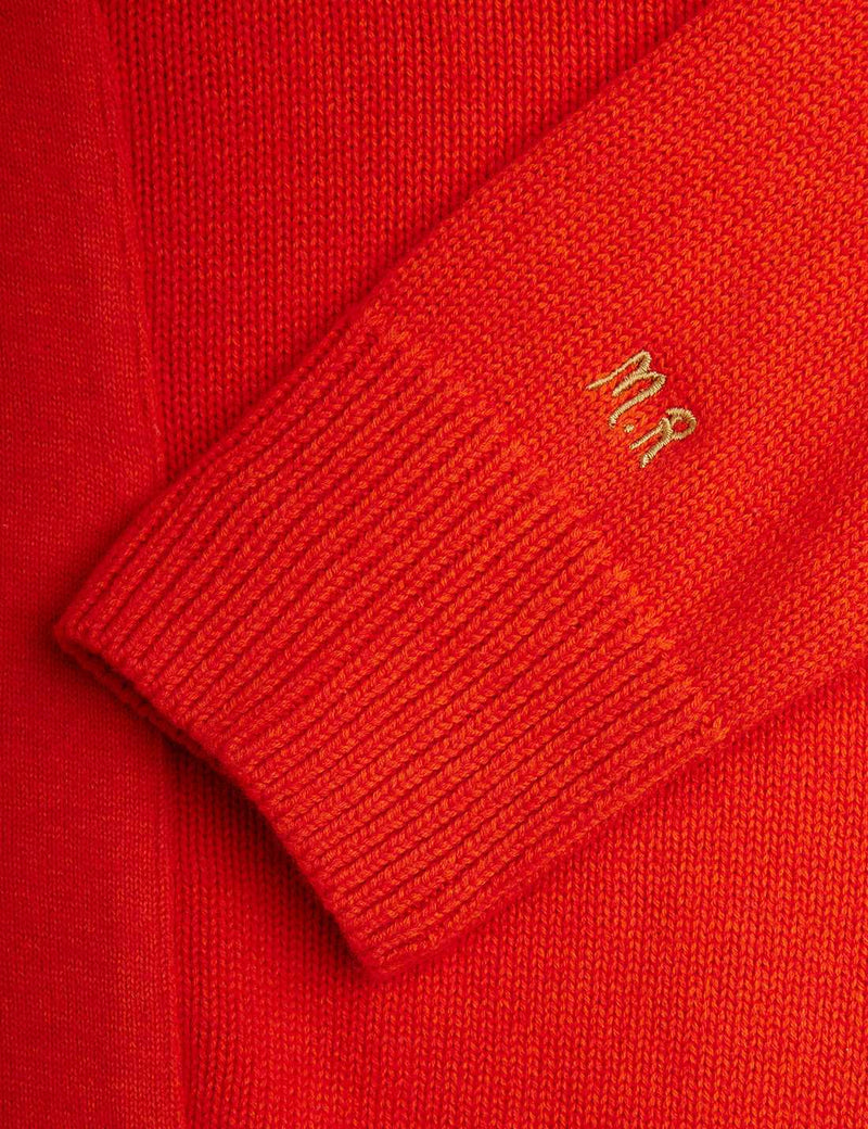 Knitted Tie Sweater