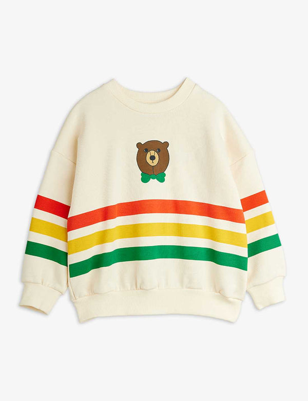 Bear Stripe Sweatshirt