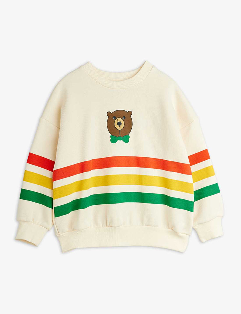 Bear Stripe Sweatshirt