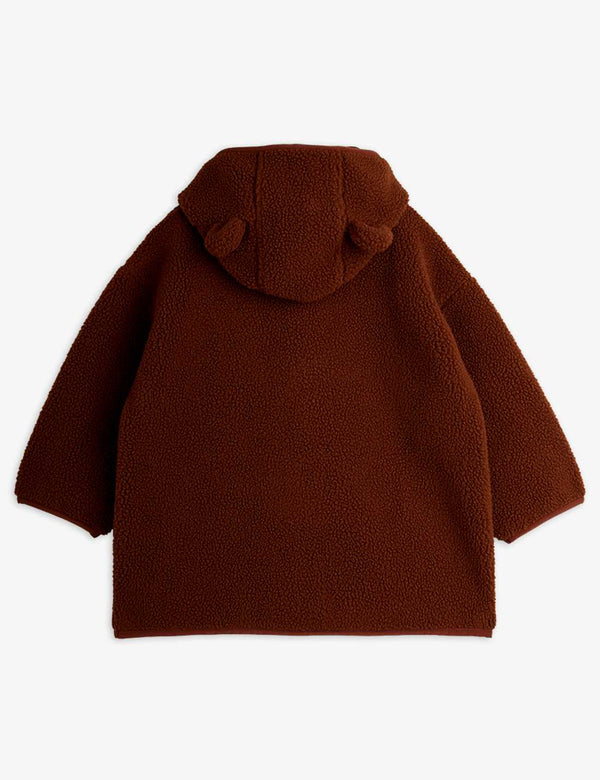 Bear Embroidery Pile Jacket