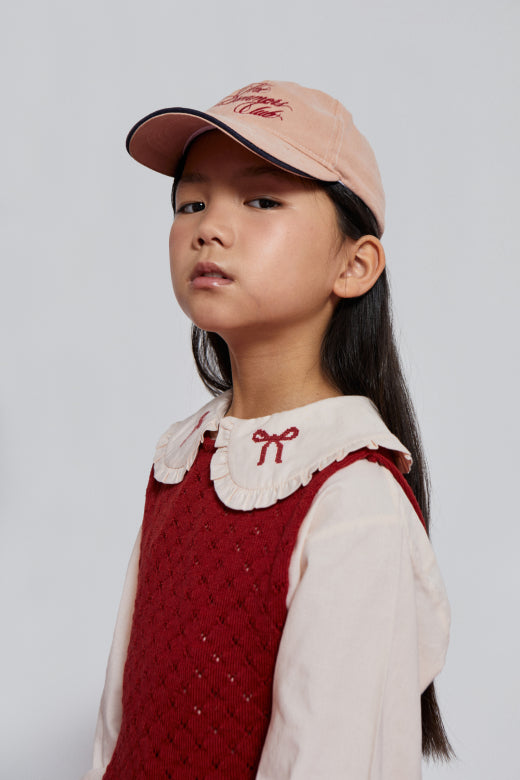 Felicia Knot Blouse | Light Pink