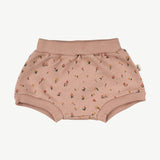 Desert Wildflower Mahogany Rose Shorts