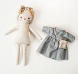 Mini Lilly Kitty | Grey Linen