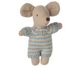 Baby Mouse in Carry Cot | Blue