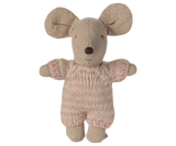 Baby Mouse in Carry Cot | Rose