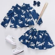 Girls Gianna Skirt | Wild Horses