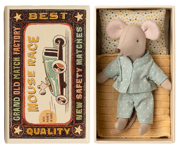 Little Brother Mouse in Matchbox