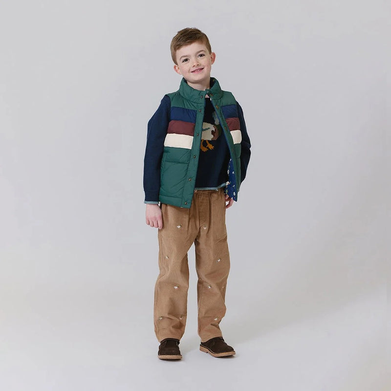 Boys Oliver Sweater | Navy Mallard
