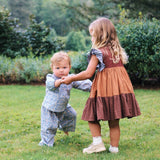 Baby Girls Dawson 2-Piece Set | Blue Climbing Floral