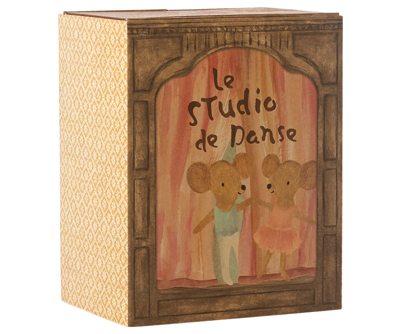 Ballet Mice in Dance Studio | Little Sister and Brother