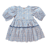 Girls Maribelle Dress | Blue Climbing Floral