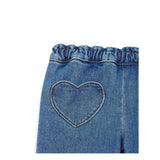 Heart Pocket Denim Pants