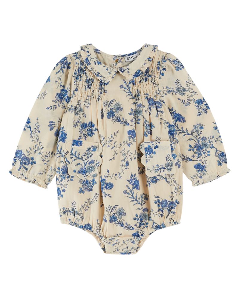 Combibloomer Smocke | Orchid Bleu