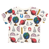 Kids Organic Tee | Scholar Doodle