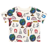 Kids Organic Tee | Scholar Doodle