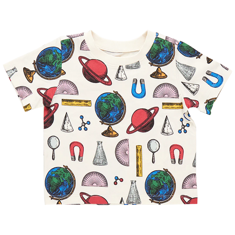 Kids Organic Tee | Scholar Doodle