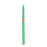 Mixed Gold Star Taper Candles (x 6)