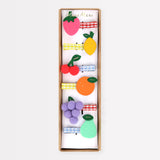 Fruit Hair Clips x6