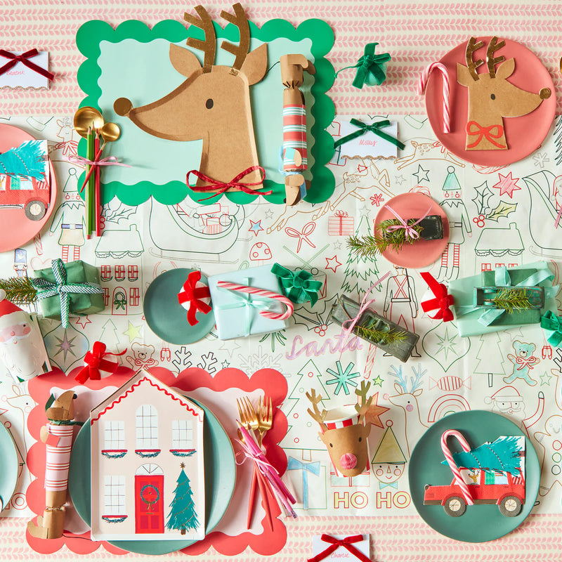 Christmas Paper Placemats (x 8)