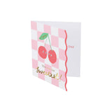 Fruit Basket Kids Valentine's Cards & Erasers Set