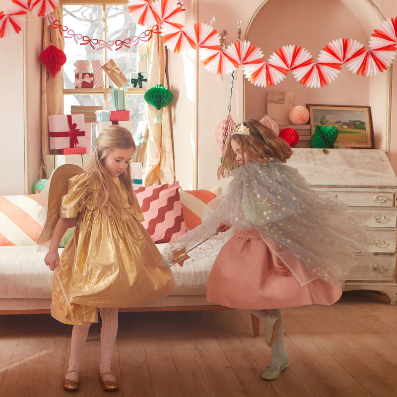 Candy Stripe Honeycomb Garland