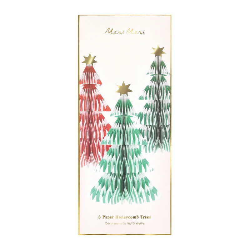 Stripe Paper Honeycomb Trees