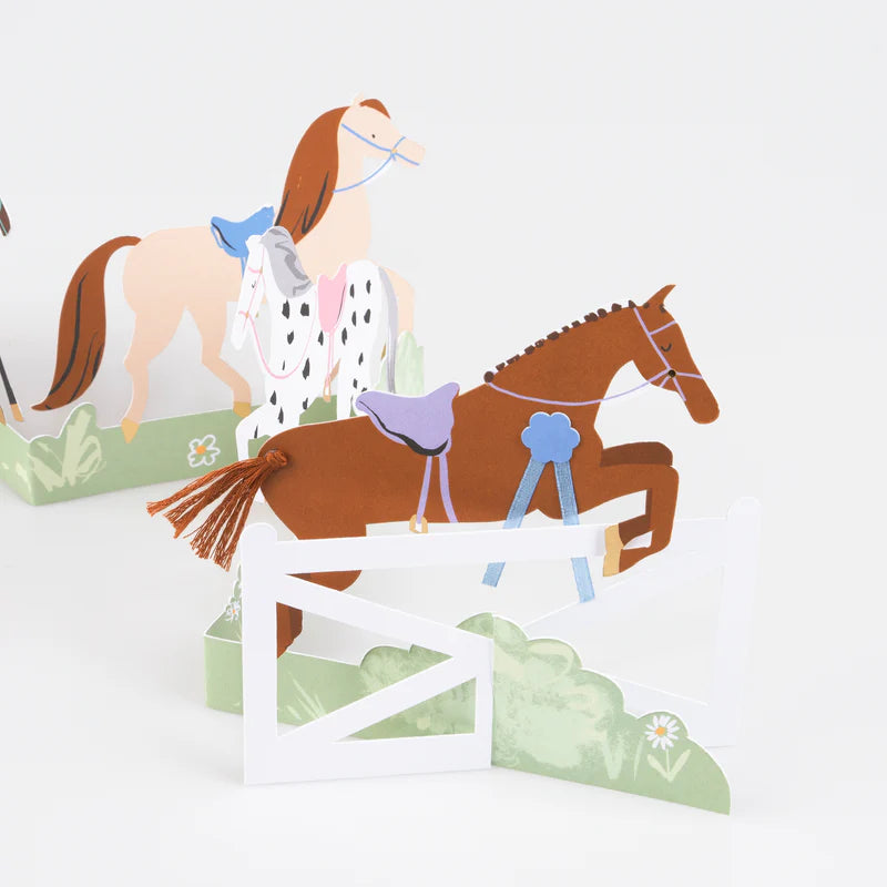 Concertina Horse Card