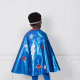 Blue Superhero Cape Dress Up