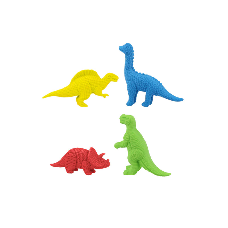 Dinosaurs Kids Valentine's Cards & Erasers Set