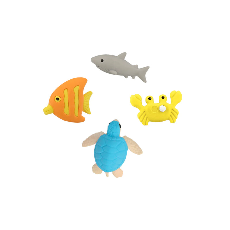 Under The Sea Kids Valentine's Cards & Erasers Set