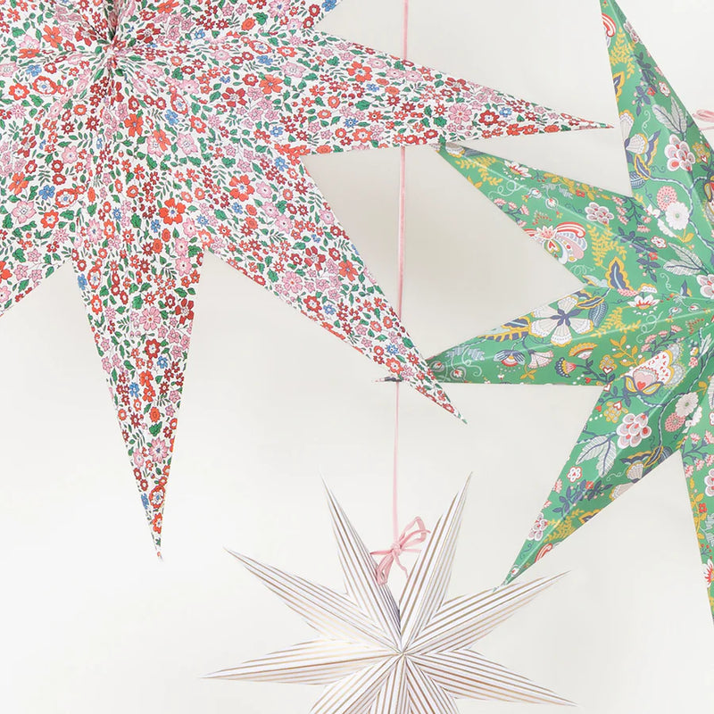 Meri Meri x Liberty Star Decorations (x3)