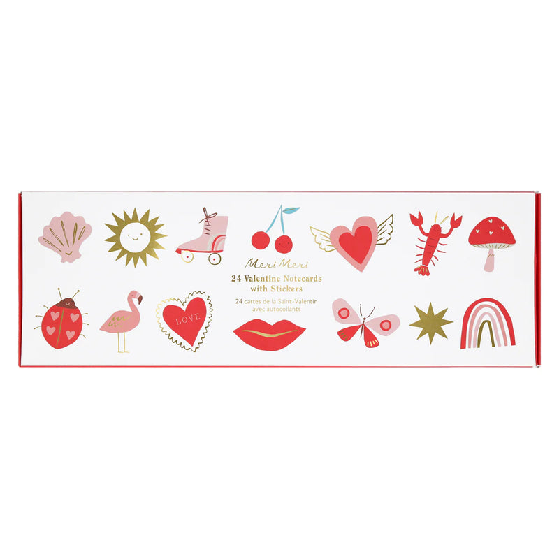 Icon Kids Valentine's Cards & Stickers Set