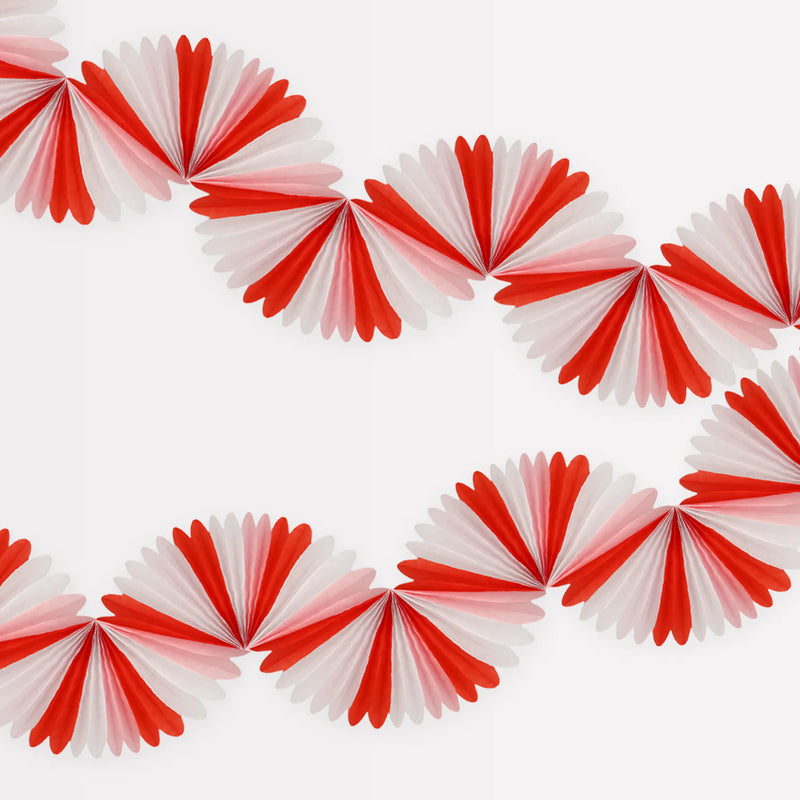 Candy Stripe Honeycomb Garland