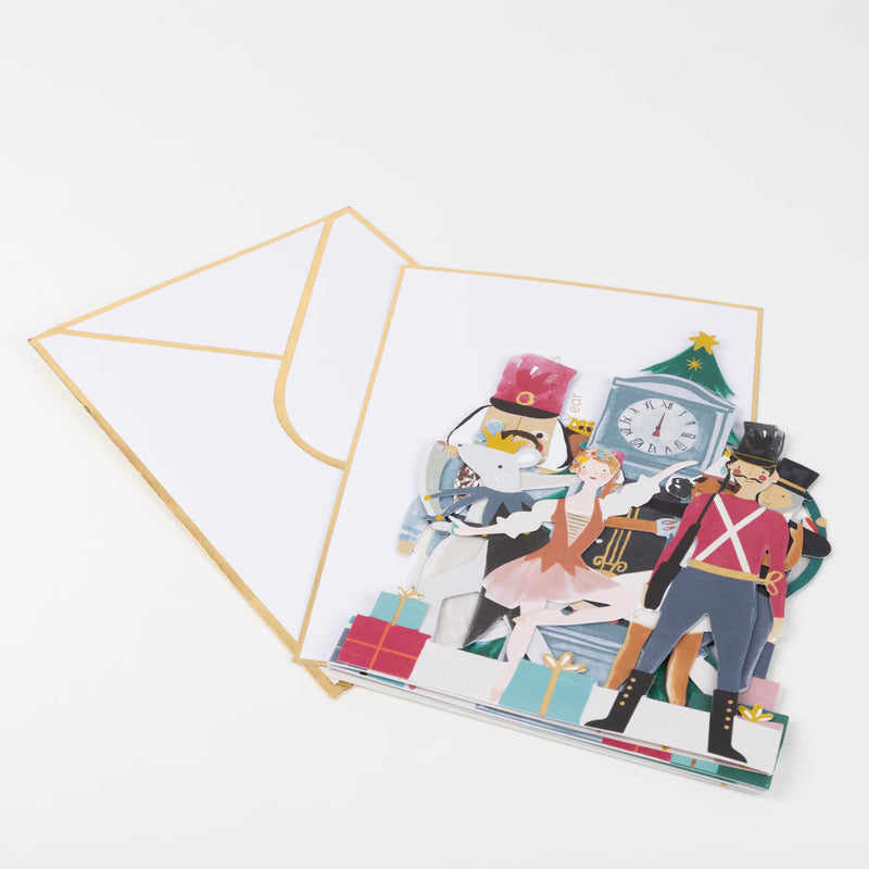 Nutcracker Concertina Card