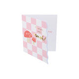 Fruit Basket Kids Valentine's Cards & Erasers Set