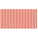 Red Striped Tablecloth