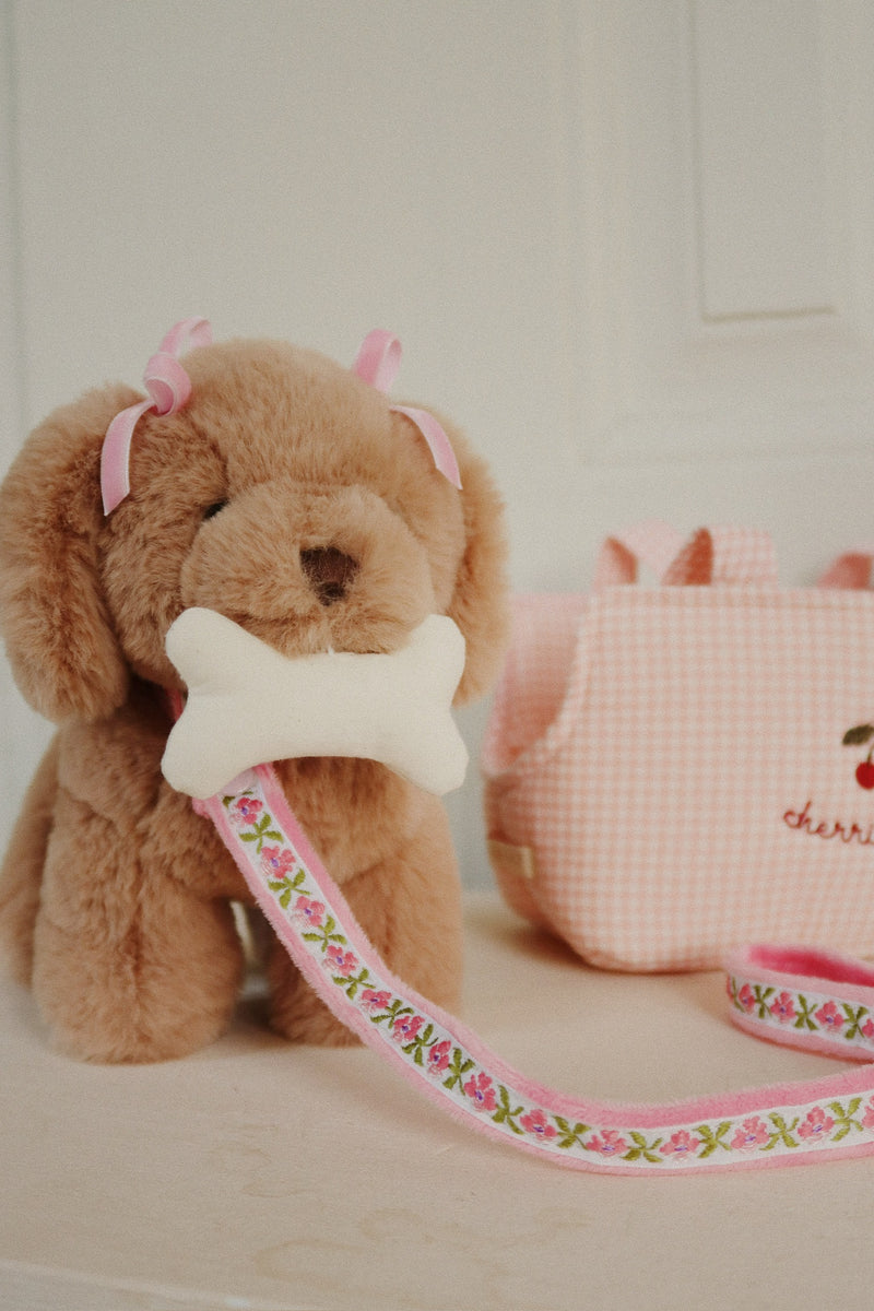 Maude Puppy | Pink Check