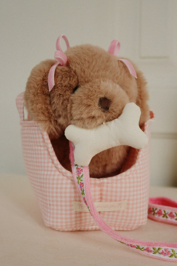 Maude Puppy | Pink Check
