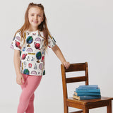 Kids Organic Tee | Scholar Doodle