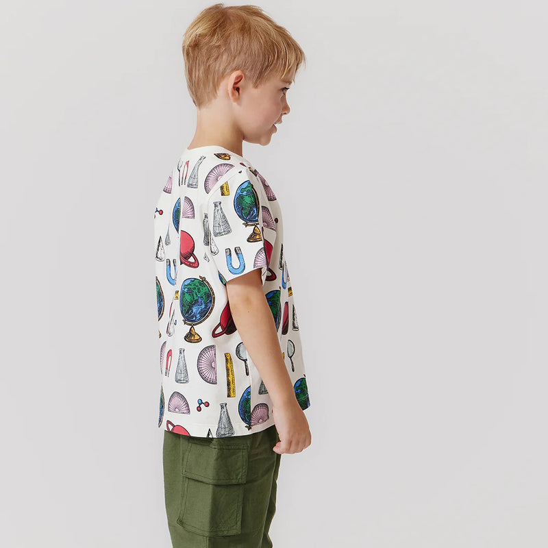 Kids Organic Tee | Scholar Doodle